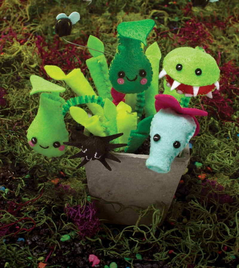 Klutz Sew Mini Gardens (Klutz Craft Kit) , 8" Length x 1.5" Width x 9" Height - Image 2