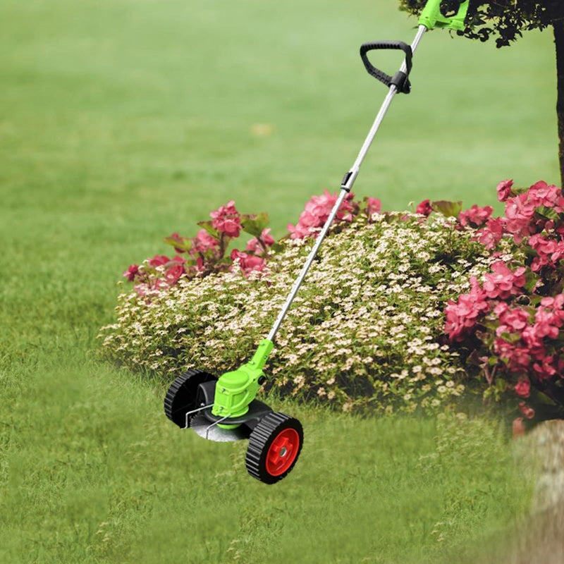 Replacement Wheels For Lawn Mower And String Trimmer Garden Weeder Accessory Black Red - Image 5