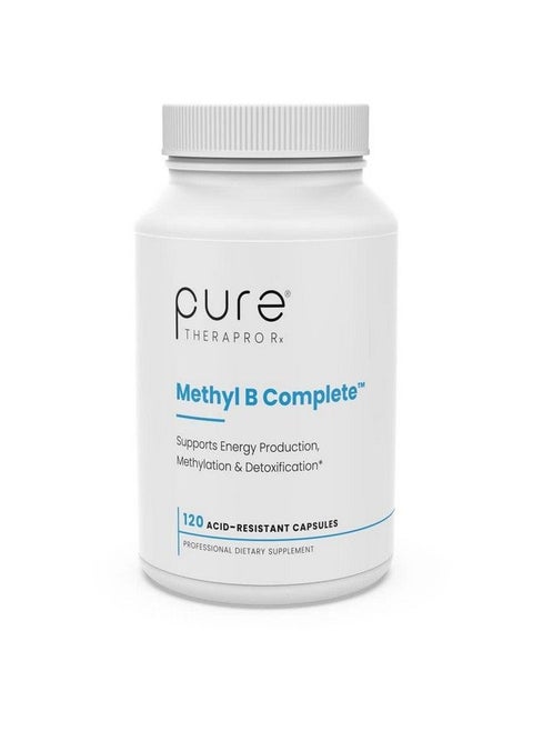 Methyl B Complete Optimal Methylated B Complex W/Quatrefolic 5Mthf (Folate) Methylcobalamin (B12) B2 B6 & Tmg Active B Complex Manufactured In The Usa (120 Vegan Capsules)