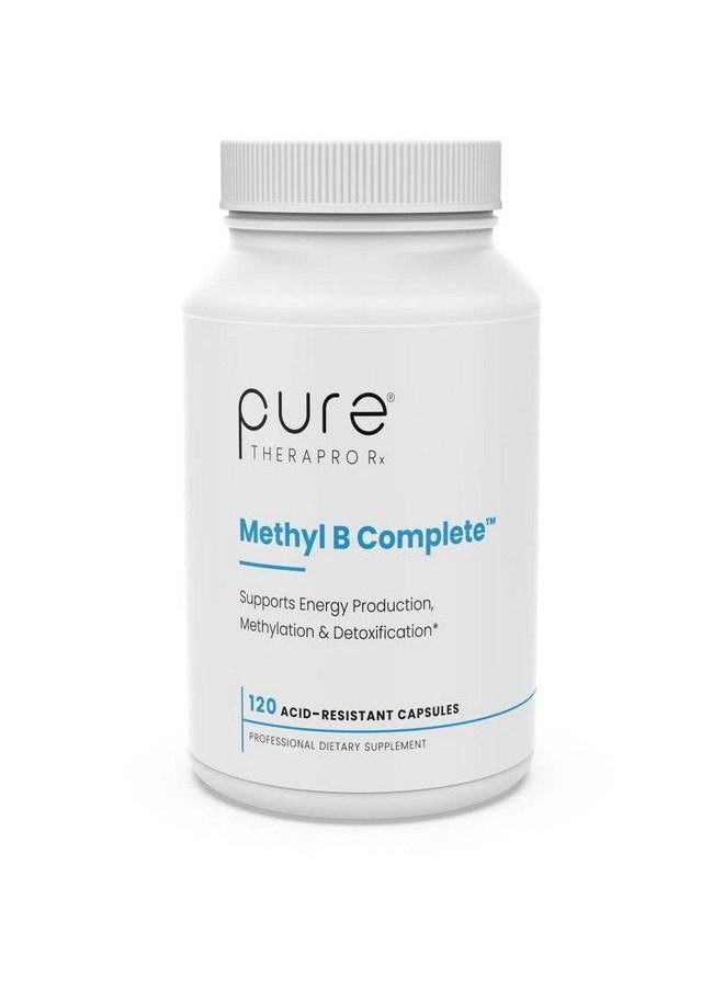Pure Therapro Rx - Methyl B Complete Optimal Methylated B Complex W/Quatrefolic 5Mthf (Folate) Methylcobalamin (B12) B2 B6 & Tmg Active B Complex Manufactured In The Usa (120 Vegan Capsules) - Image 1