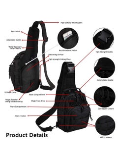 Men's Small Sling Lightweight Crossbody Bag Chest Bag For Travel And  Hiking, Gift For Father