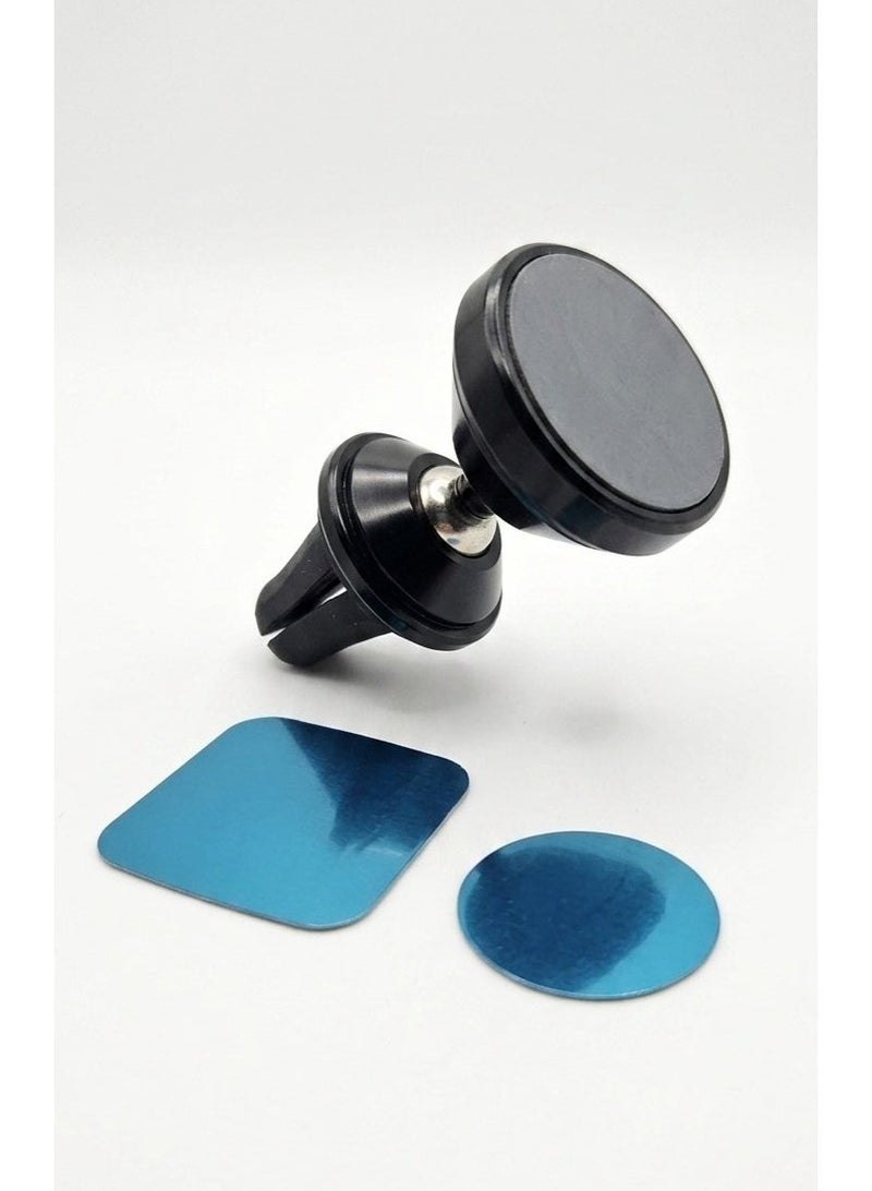 Magnetic Car Phone Holder for Air Vent | Strong Magnetic Mobile Mount with Adjustable Rotation | Universal Smartphone Holder for Vent - Image 1