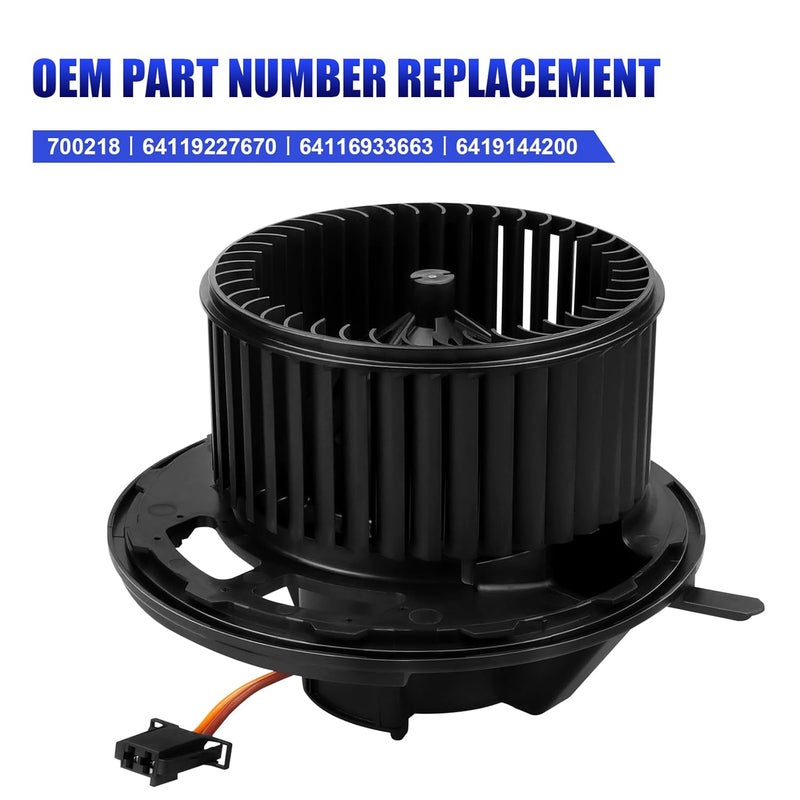 LCWRGS HVAC Heater Blower Motor for BMW 325i 325xi 330i 328i 335i - Image 3