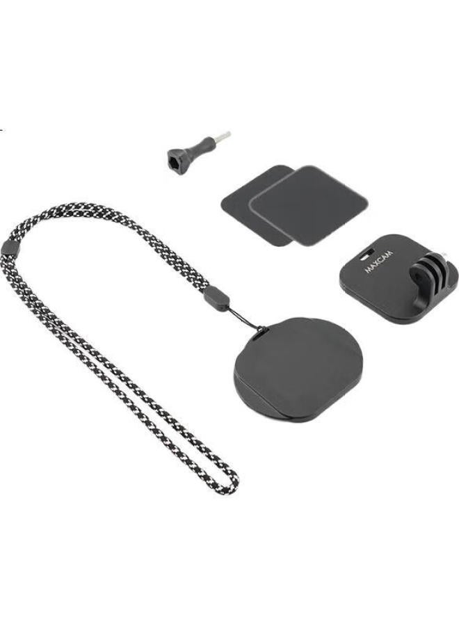 MAXCAM ماكسكام/مايسيكامو، مناسب لكاميرا أكشن دي جي آي أوزمو 5/4/3، حزام عنق حبل مغناطيسي، حزام صدر، قاعدة مغناطيسية لملحقات الوقوف - Image 3