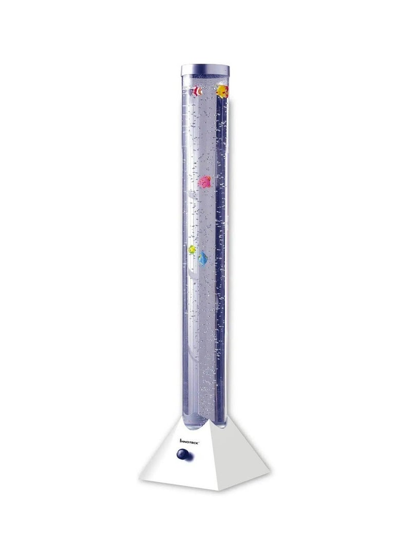90CM Changing Water Tank Bubble Fish Floor Lamp Multicolours LED Aquarium Night Light For Kids Bedroom And Home Decoration - Image 1
