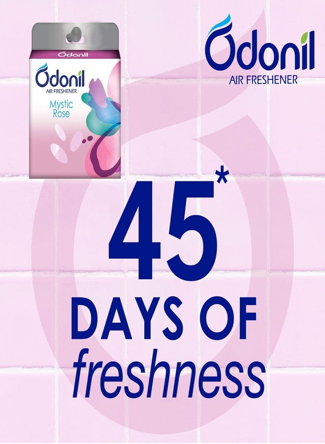 Odonil Bathroom & Toilet Air Freshener Blocks - 288g (72g x 4) | Infused with Essential Oils | Germ Protection |Long Lasting | Lasts Up to 45 days | Air Freshener for Bathroom, Toilet, Home & Office - Image 2