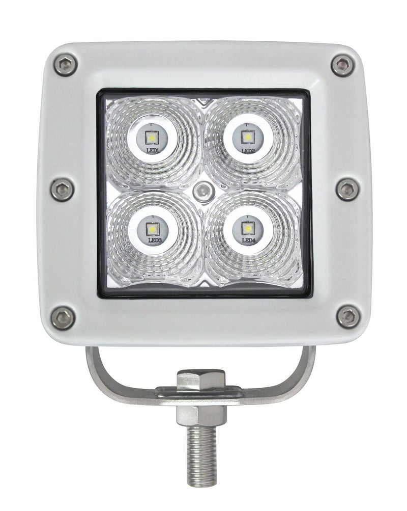 HELLA 357204041 ValueFit White Cube Driving Light (Flood Beam, Off Road, 4LED) - Image 5