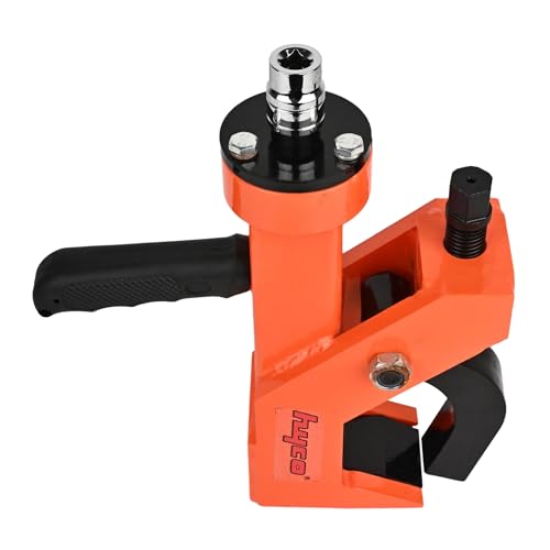 Hyco Manual Tire Bead Breaker, Adjustable Hammer Tyre Changer, Steel Construction, Black - Image 2