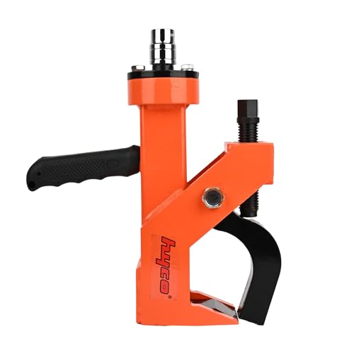Hyco Manual Tire Bead Breaker, Adjustable Hammer Tyre Changer, Steel Construction, Black - Image 1