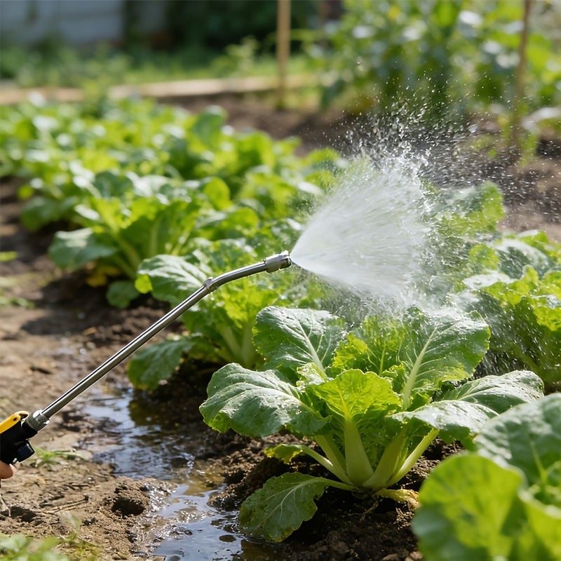 31 5 Inch Garden Sprayer Wand With Adjustable Nozzle And High Pressure Watering Hose - Image 5
