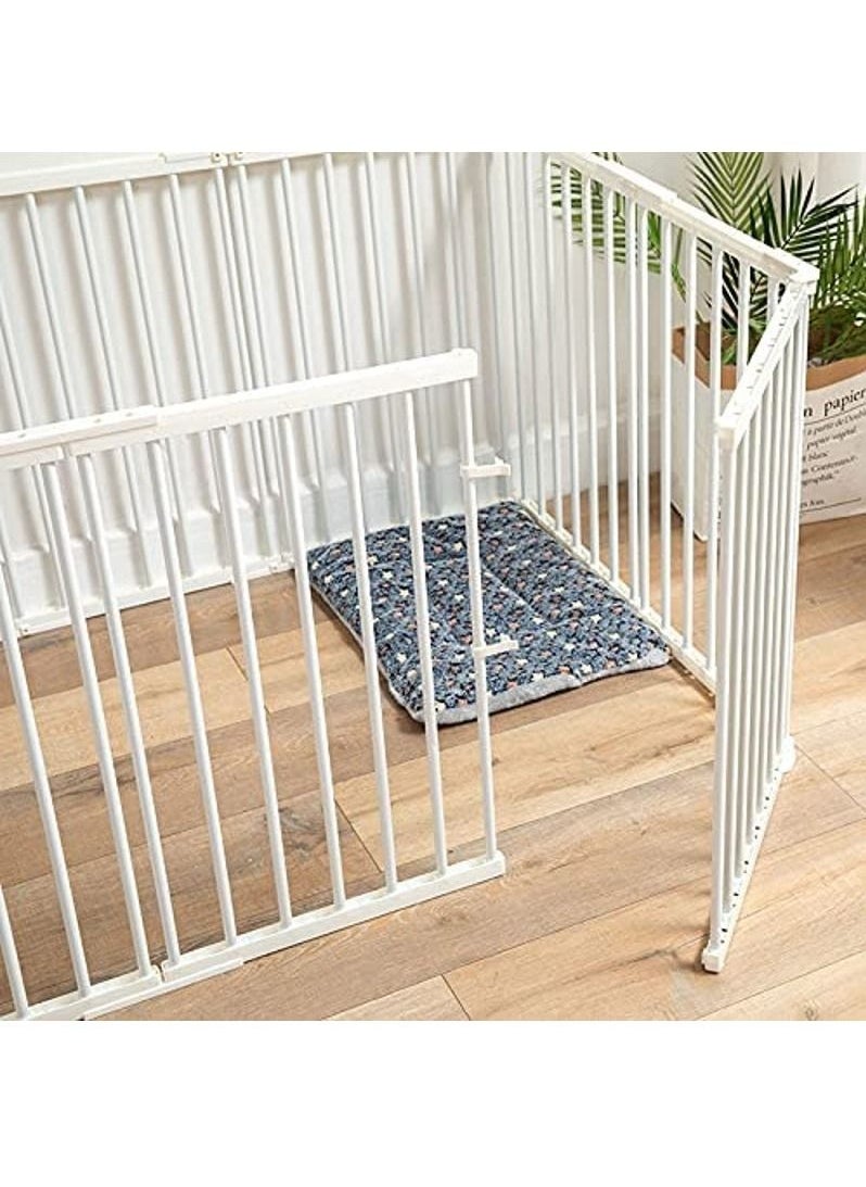 Rubik Dog Fence Indoor Cage for Small Dogs, Portable Yard Fence Playpen Indoor Isolation Barrier (6 Panels, Each Panel Size 42cm x 68cm)  - Image 4