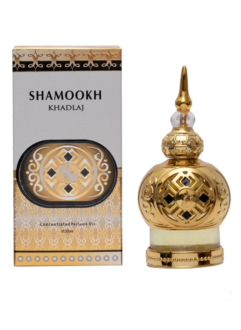 Khadlaj Perfumes  SHAMOOKH GOLD 20ML  | Best Price UAE