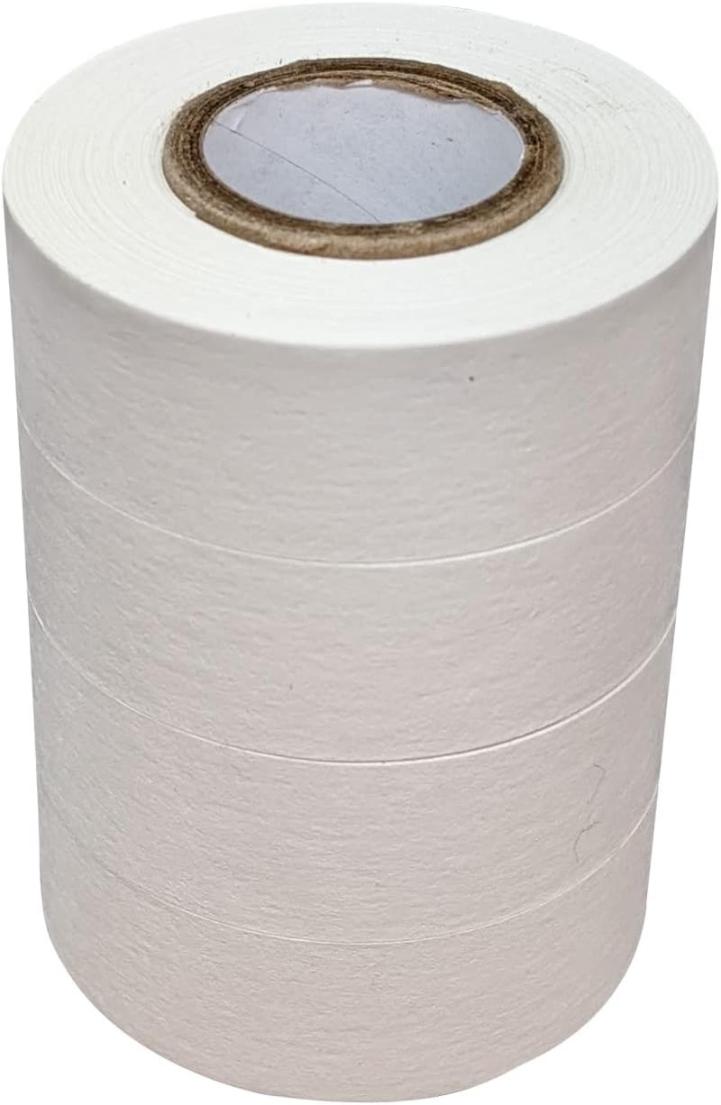 Bartovation USA Made Science Lab Labeling Tape White Pack 500 Length x 34 Width 1 Inch Core 4 White Rolls - Image 3