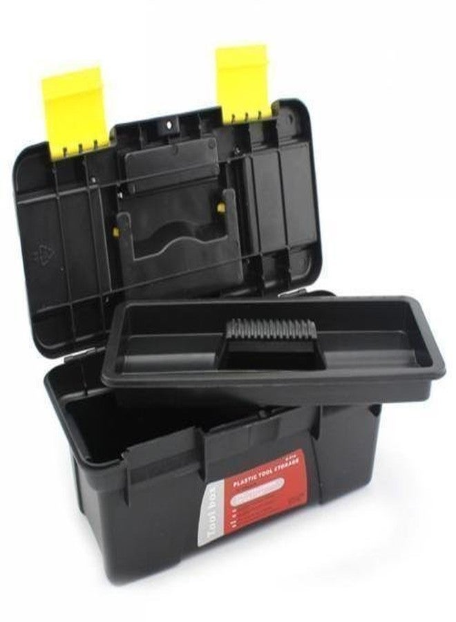 PRETOX Compact Plastic Tool Box with Organizer Box for Your Hardware Tools Kits - (Plastic, Black + Yellow) - Image 5