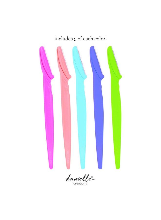Danielle Ielle Creations Beauty Razors In Reusable Glass Jar Multicolor Facial Razors - Image 5