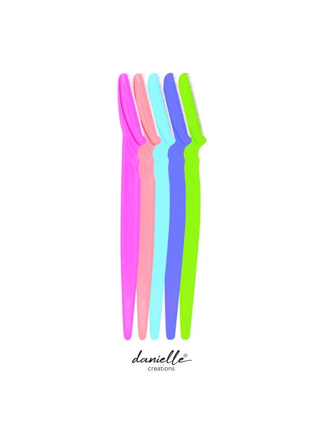 Danielle Ielle Creations Beauty Razors In Reusable Glass Jar Multicolor Facial Razors - Image 4