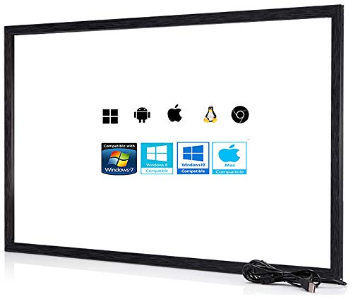 Chengying 43 Inch 10 Points Multi-Touch Infrared Touch Frame - IR Touch Panel - 43 Inches Infrared Touch Overlay - USB Interface - HID Compatible - Image 1