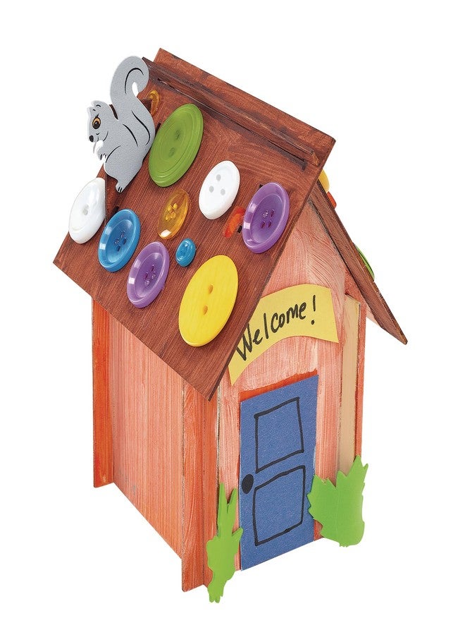 Colorations Easy Build House Set of 6 (Item # EZBHOUSE) - Image 3