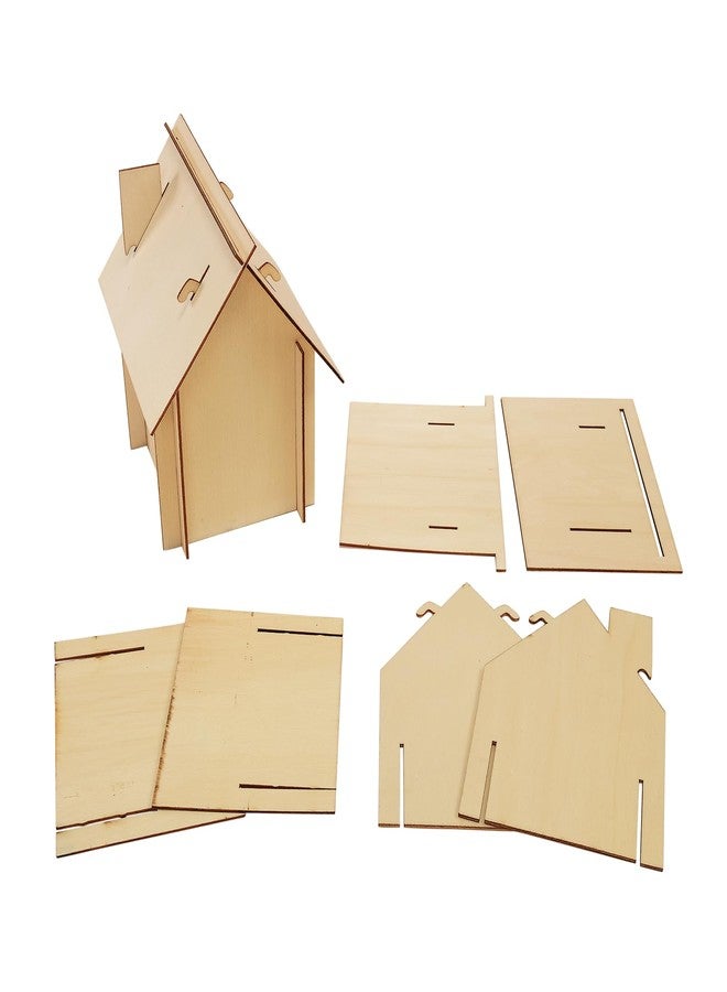 Colorations Easy Build House Set of 6 (Item # EZBHOUSE) - Image 5