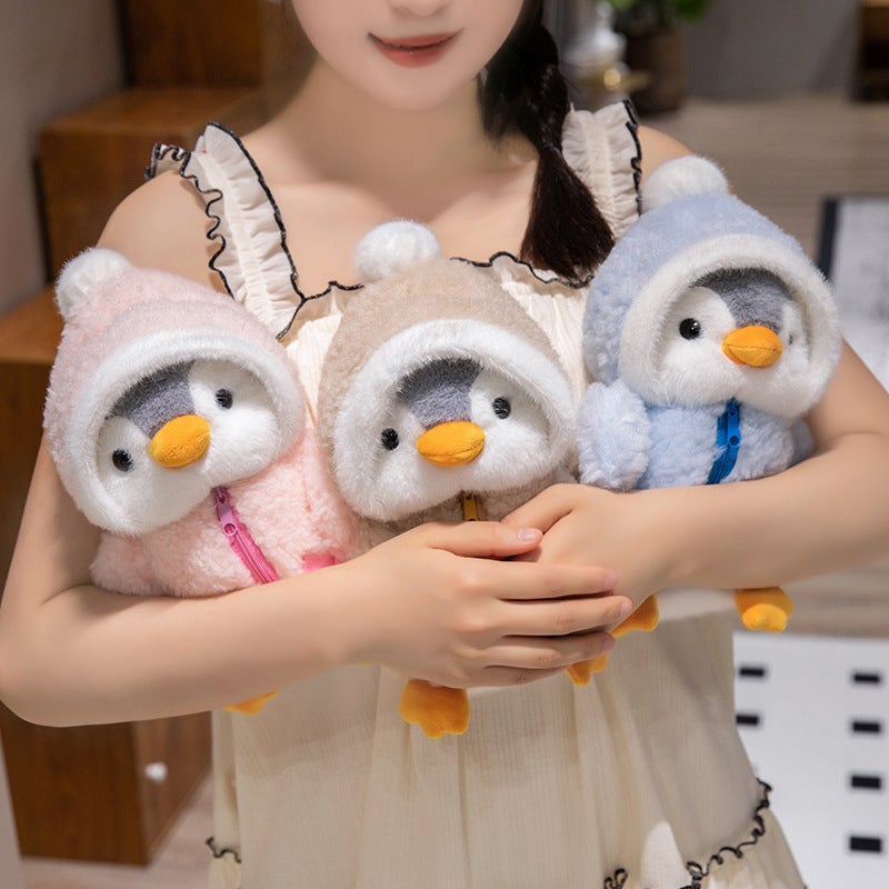 Costume Penguin Plush Toy Soft Stuffed Animal - Image 1