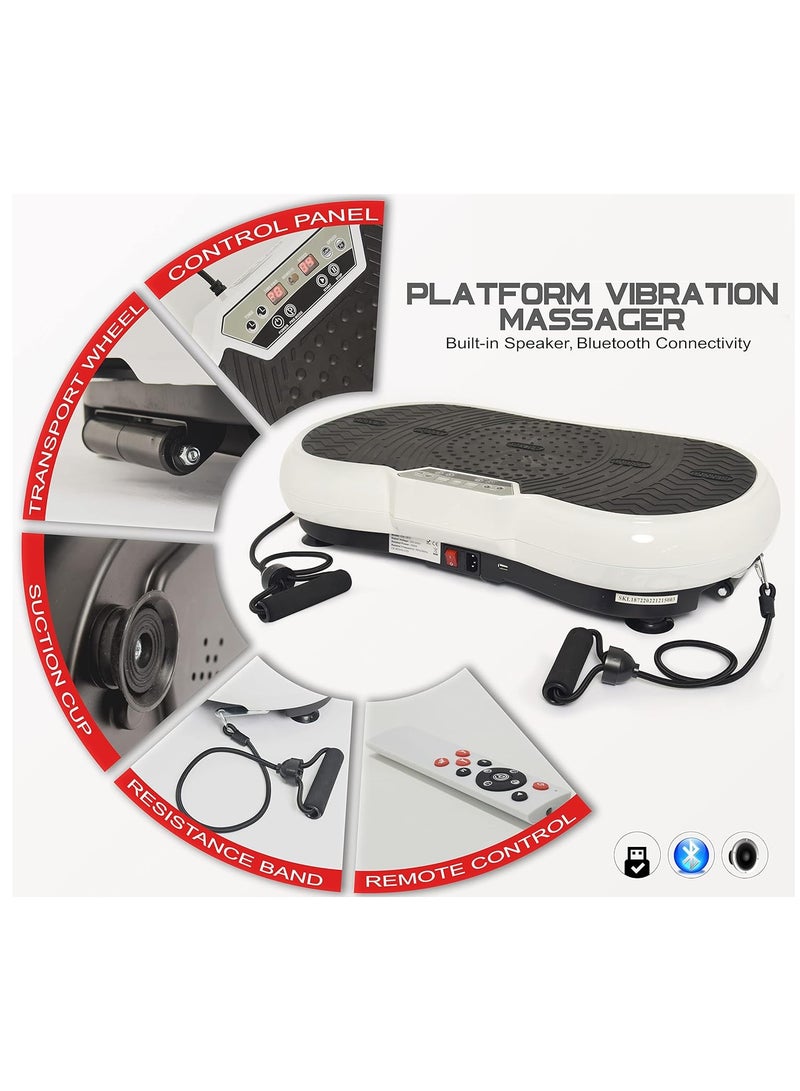 DubaiGallery آلة تمارين اهتزازية ثلاثية الأبعاد باور فيت كريزي فيت لاهتزاز الجسم بالكامل - Image 2