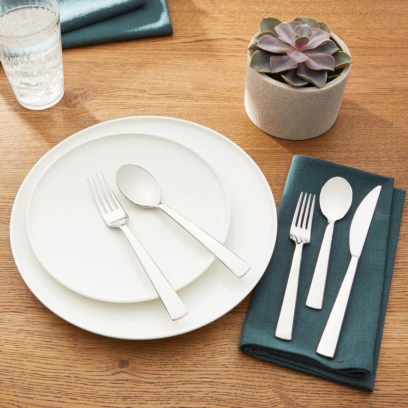 Ginkgo International Burton 20Piece Stainless Steel Flatware Place Setting Service for 4 - Image 5