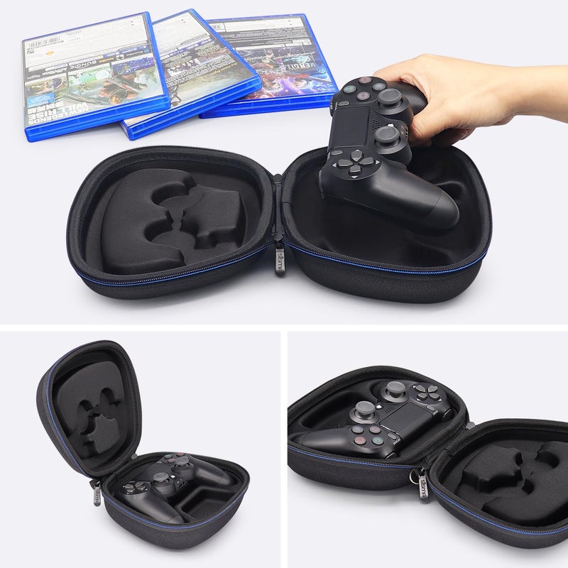 sisma Carry Case Compatible with PS4 Wireless Controller, Dual Shock 4 Controller Holder Travel Protective Case Storage Bag Home Safekeeping - Image 2