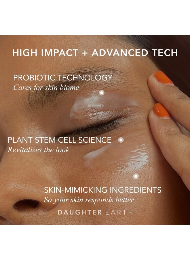 DAUGHTER EARTH - Under Eye Serum With Triphala & Apple Stem Cells | Helps With Puffiness Lines | Hydrated Firm & Supple Skin | Vegan | Skin Care Revitalizes The Look | 15Ml - Image 1