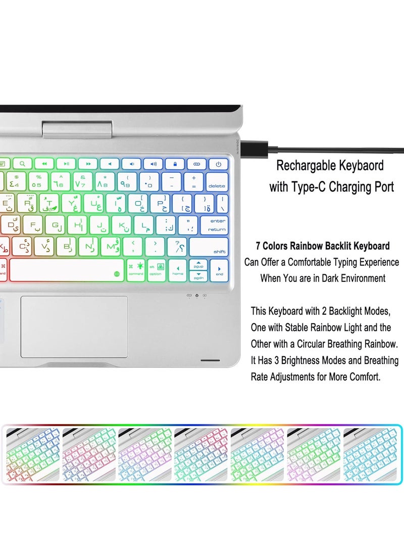 Magic Wireless Keyboard for iPad Air 11 inch(M3/M2) 2025/2024  - Image 4