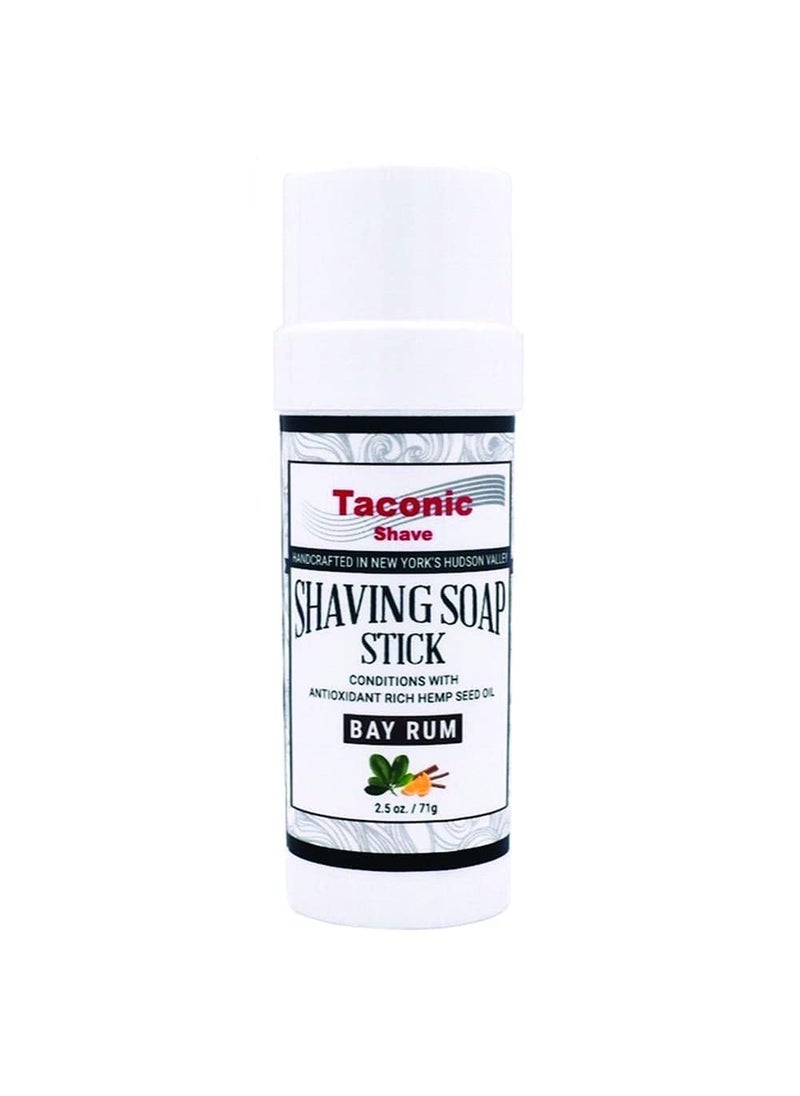 taconic shave Taconic Shave Shaving Soap Stick with Antioxident Rich Seed Oils for a smooth shave Bay Rum 