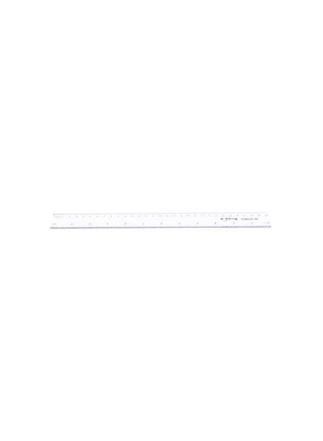 Elmaayergy Plastic Ruler 30CM With Durable Material, Suitable For School And Home
