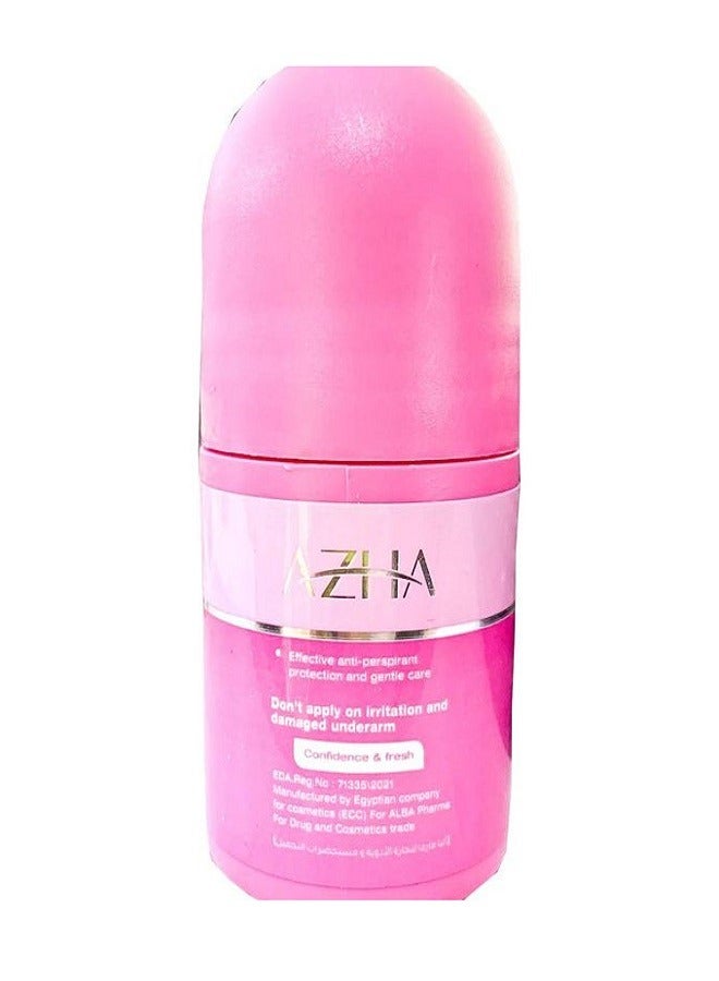 أزهى مزيل عرق دوار مبيض أرجواني عميق 60 مل