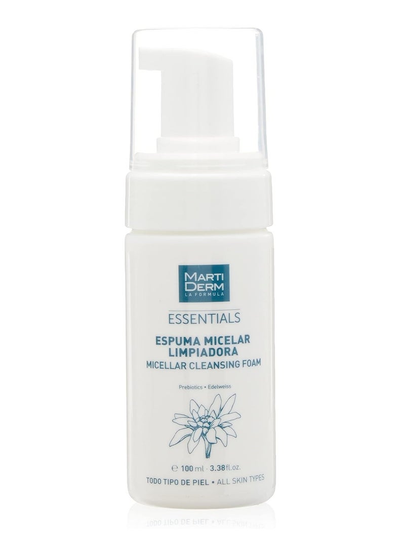 Martiderm - Essentials Micellar Cleansing Foam - 100ml - Image 1