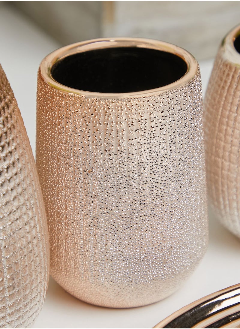 Nimah - 4 Piece Rose Gold Bathroom Set - Image 1