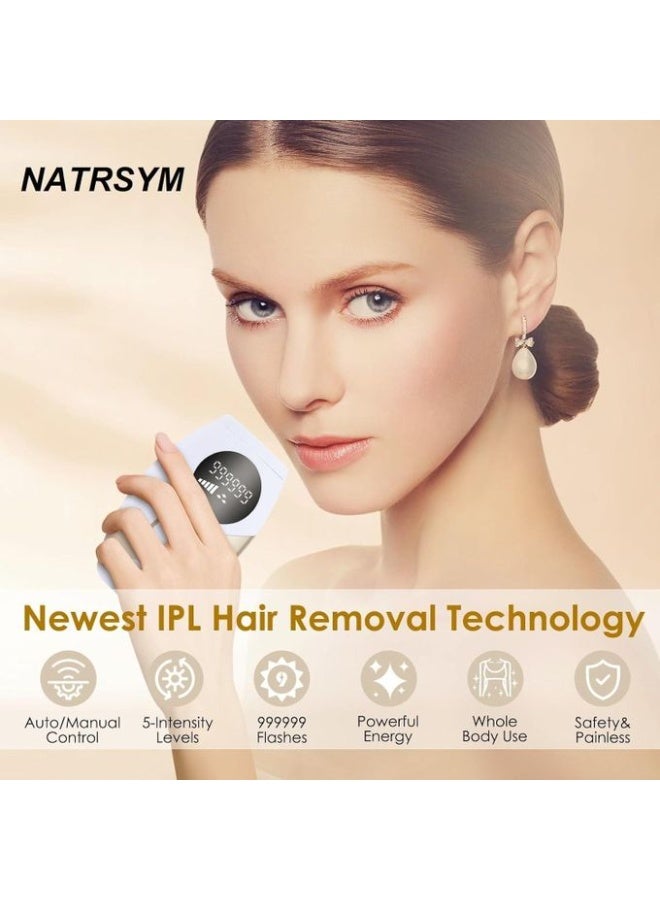 جهاز إزالة الشعر بالليزر IPL للاستخدام المنزلي للنساء والرجال - Image 4