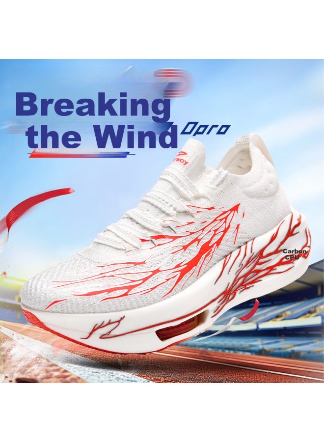 Deerway Pofeng 1.0 Full Carbon Plate Running Shoes For Men And Women, Durable, Shock-absorbing, Breathable Marathon Training Sneakers - Image 1