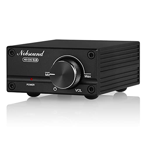 Nobsound 100W Subwoofer Digital Power Amplifier Audio Mini Amp (Black) - Image 1