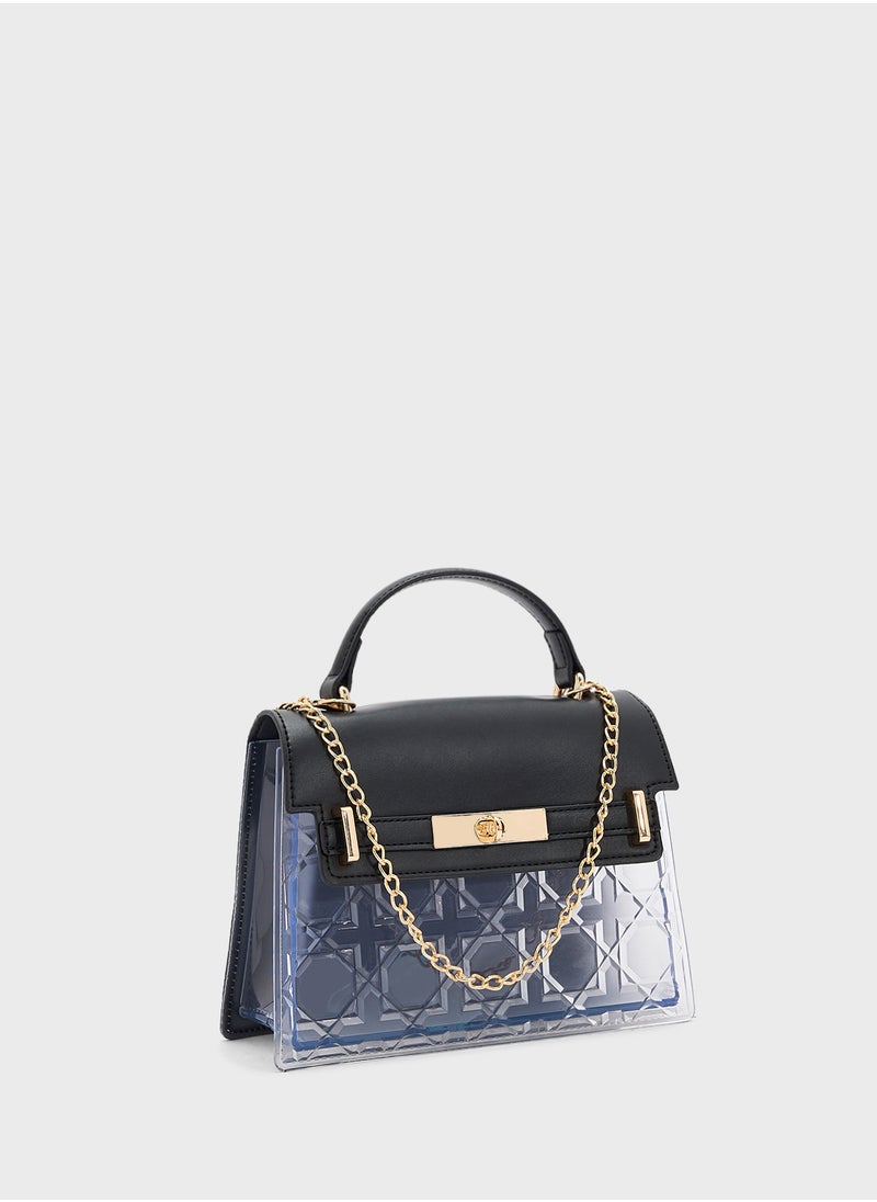 ELLA Clear Crossbody Bag  - Image 3