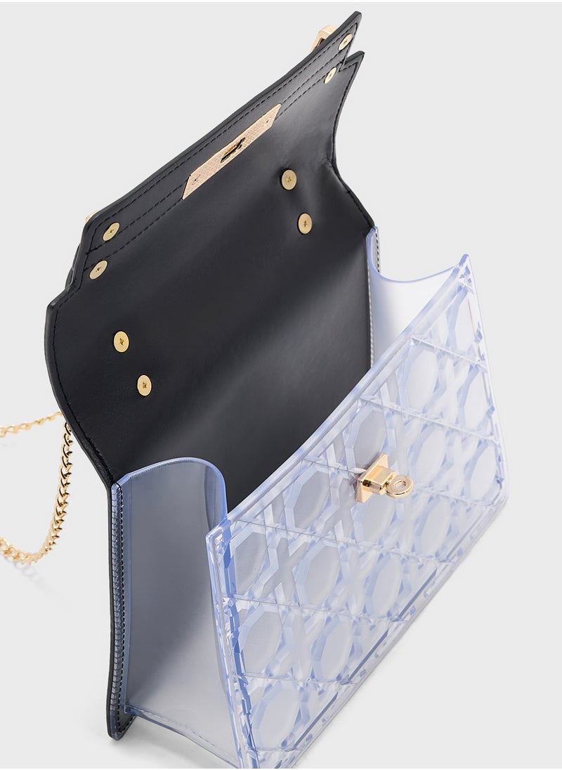 ELLA Clear Crossbody Bag  - Image 5
