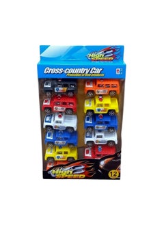 Generic Pull Back Car For Children 12pcs 