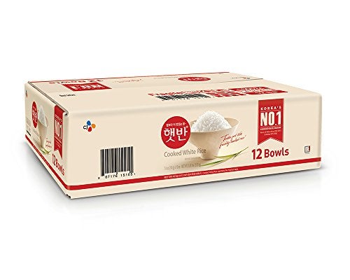 CJ Instant Rice: Cooked White Hetbahn, Gluten-Free & Vegan, Instant & Microwaveable, No Preservatives, Healthy & Delicious, 7.4 Ounce [12 Bowls] (Pack of 12) - Image 2