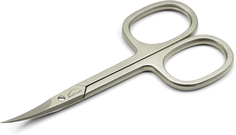 Mont Bleu Cuticle Scissors made in Italy sharpened in Solingen