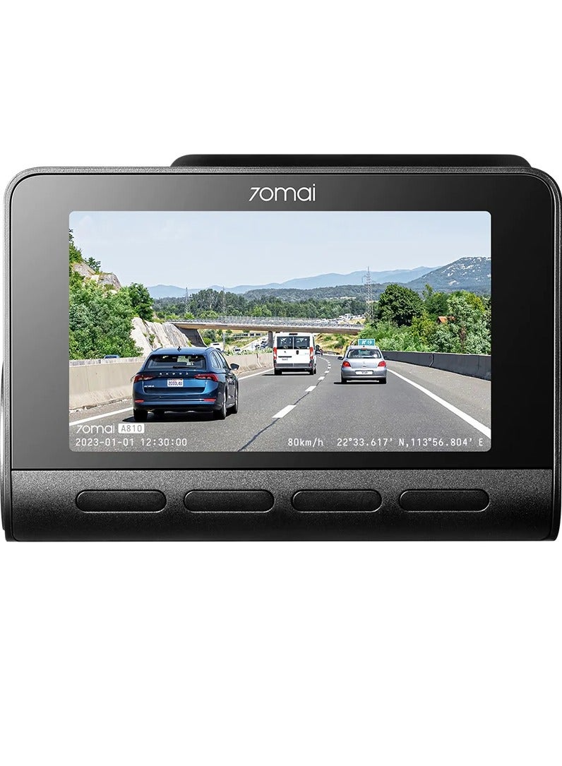 70 ماي Dashcam A810 4K HDR Sony STARVIS 2 IMX678 ثنائي القناة اختياري - Image 1