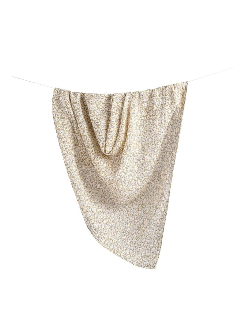 Crane BABY Cotton Muslin Swaddle Wrap For New Born Baby, 0-18 M+, 120 cm x 120 cm  - Image 1