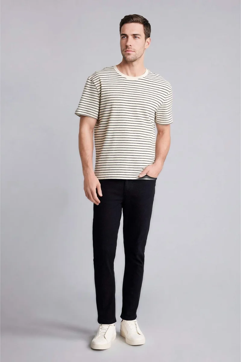 DeFacto Regular Fit Crew Neck Short Sleeve T-Shirt