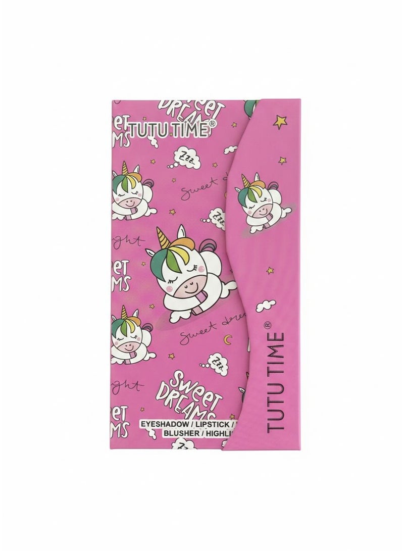 TUTU TIME Complete professional beauty set - a comprehensive makeup palette for face, eyes, and lips - Image 2