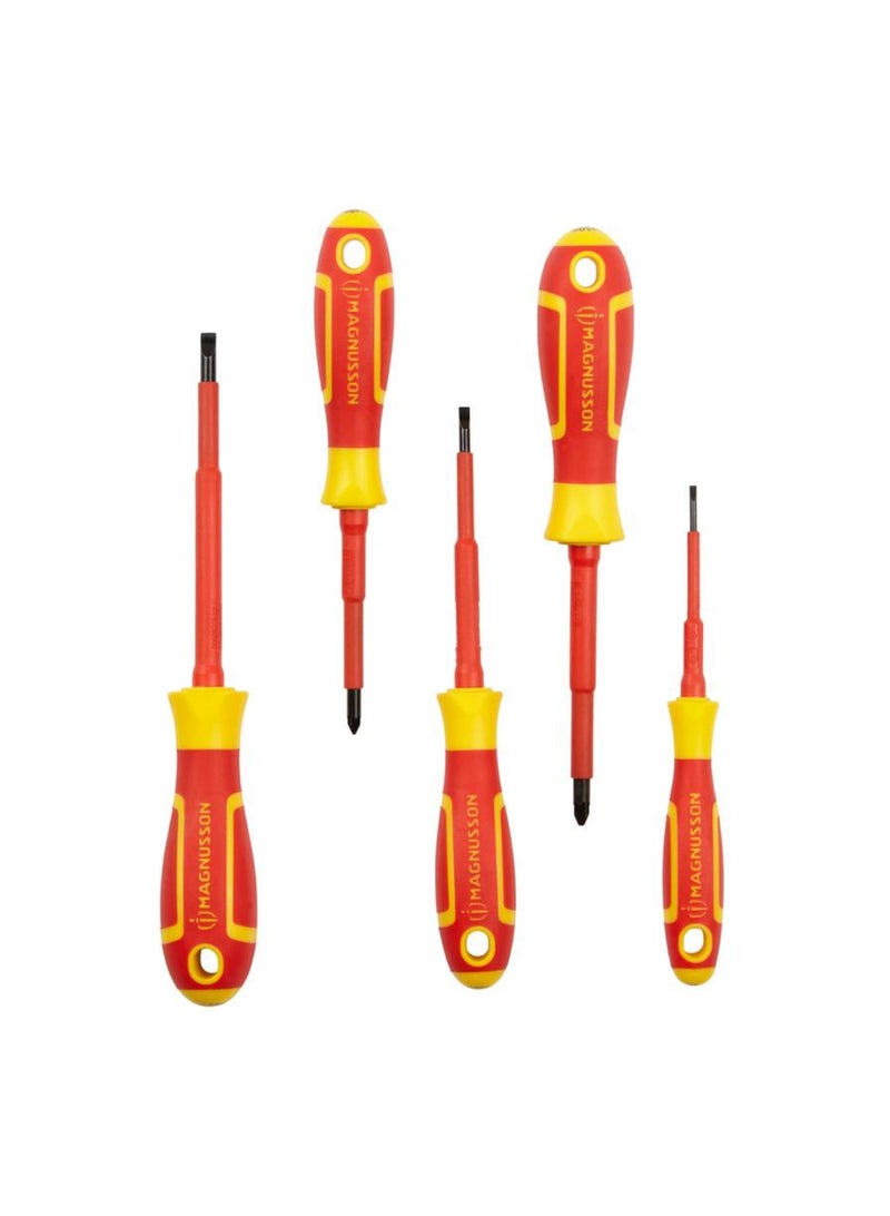 Magnusson's Garden مجموعة مفكات VDE Sescs12 5 قطع