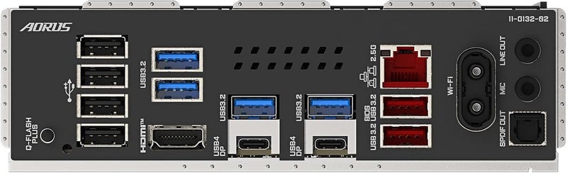 Micro Center AMD Ryzen 9 9950X CPU Processor with GIGABYTE X870E AORUS Elite WIFI7 AM5 Motherboard (ATX, DDR5, 4X M.2, PCIe 5.0, USB4) - Image 5