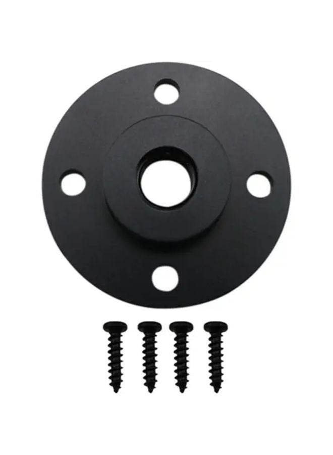 Black Wall Mount Bracket 1 4 20 Tripod Stand for Camera Microphone Monitoring Adapter - Image 1