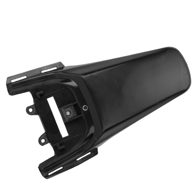Black Rear Mud Guard Shockproof Tire Splash Guard for Pit Bikes Durable Plastic Design - Image 3